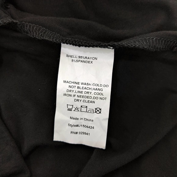 Simple by Suzanne Betro Pocket Side Slit Cutout Back Maxi Dress In Black - Picture 11 of 11